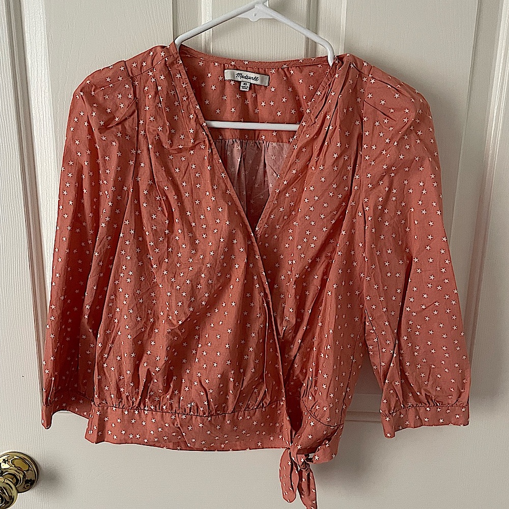 Madewell coral top